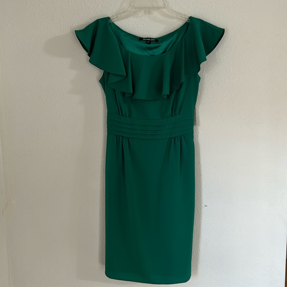 Gianni Bini Green dress size 2 - Picture 1 of 2